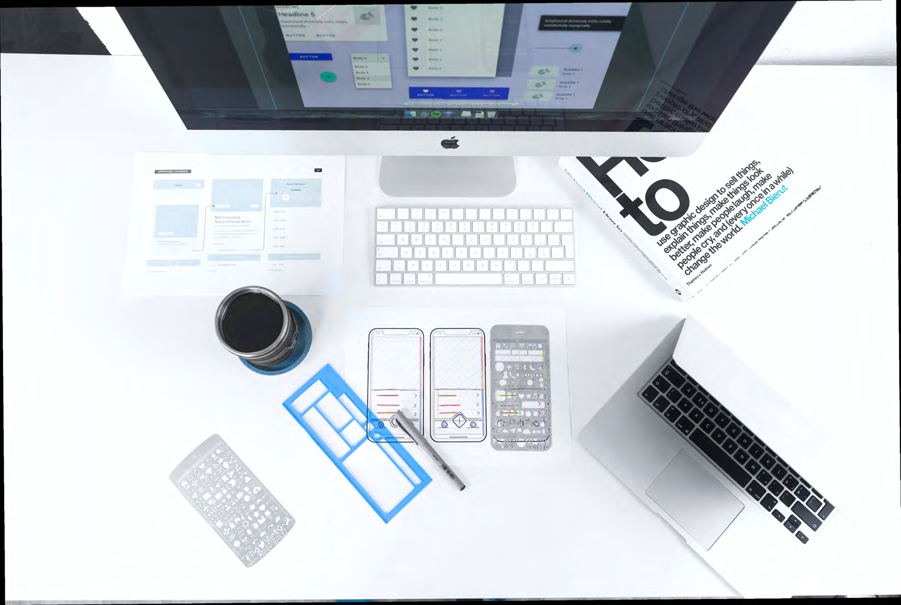 Design workspace with devices